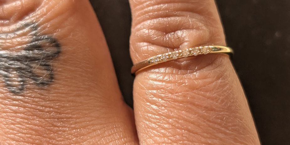 Lab Diamond band