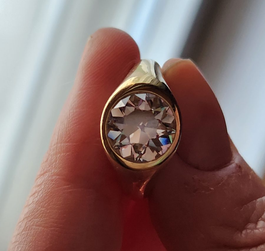 OLD EUROPEAN CUT LAB DIAMOND