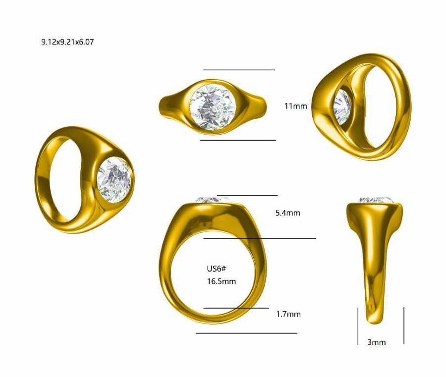 OLD EUROPEAN CUT LAB DIAMOND