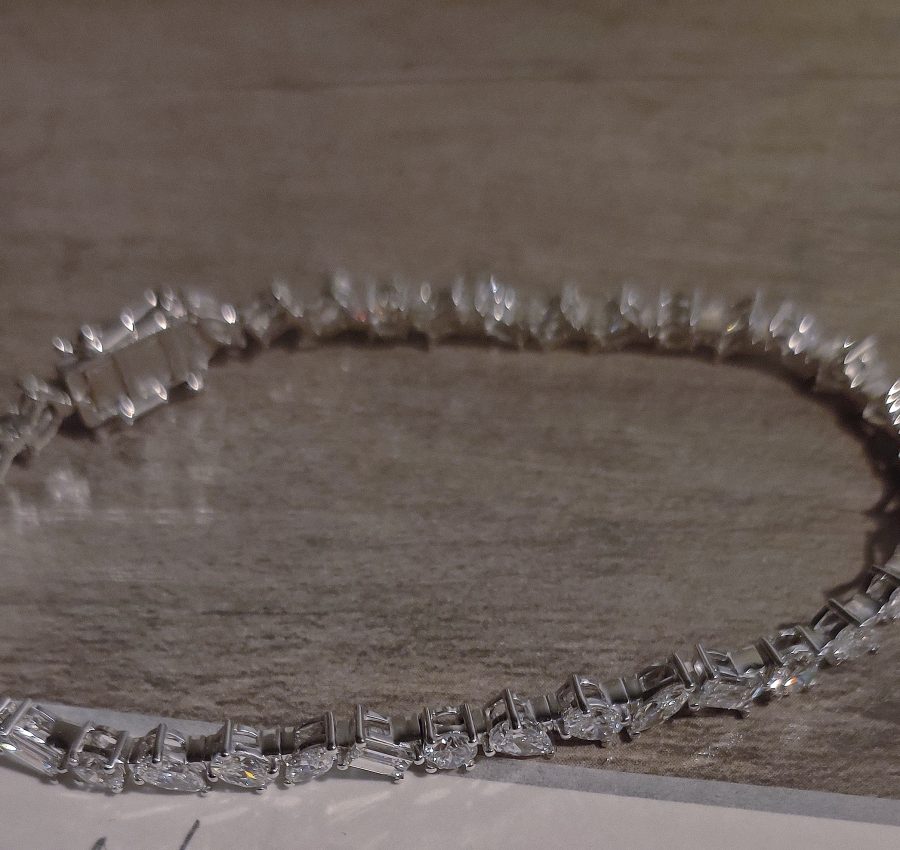 Multi Shape Tennis Bracelet