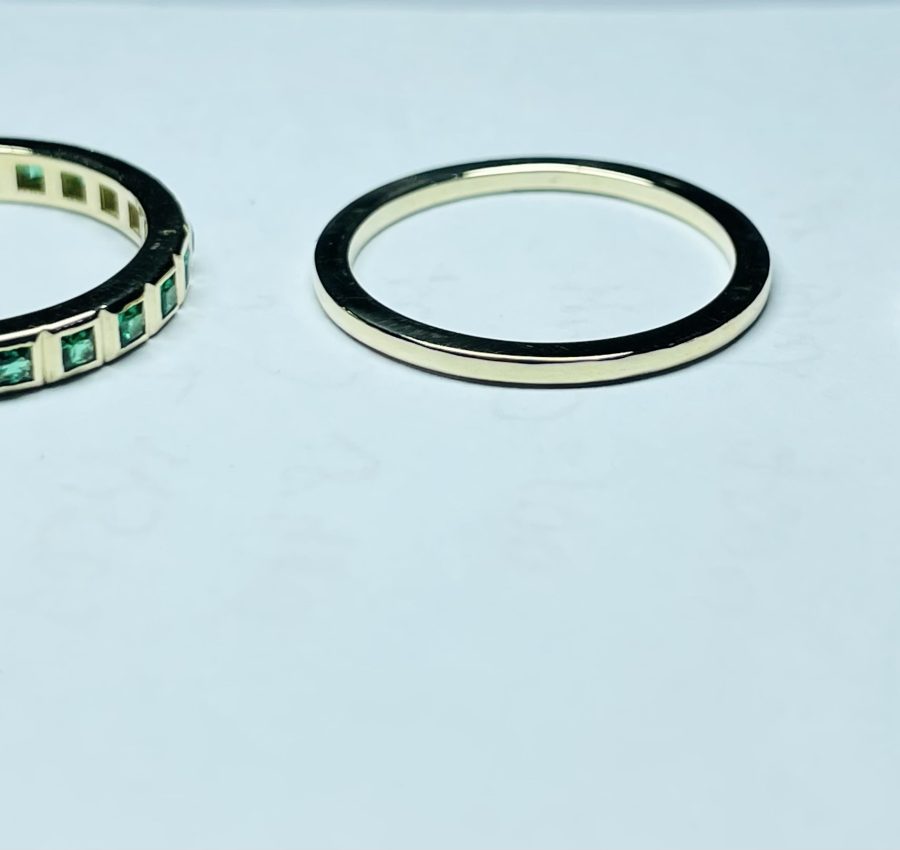 Gorgeous three ring set