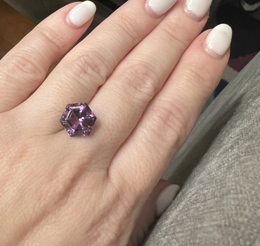 4.12cts (9.94mm) Amethyst