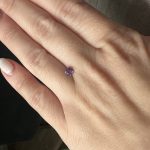 0.45cts (4.45mm) Czochralski Alexandrite
