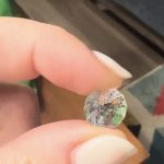 Rainbow Opal infused glass