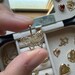 Solid Gold Filigree Butterfly Pendant | 14k