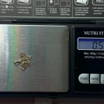 Solid Gold Filigree Butterfly Pendant | 14k