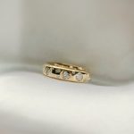 Mixed Shape Stone 4.5mm comfort fit cigar band