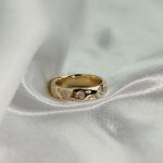 Mixed Shape Stone 4.5mm comfort fit cigar band