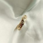 Mixed Shape Stone 4.5mm comfort fit cigar band