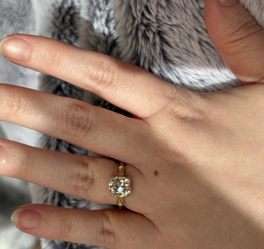 David Klass 2.7 ct I VS1 OMC Ring