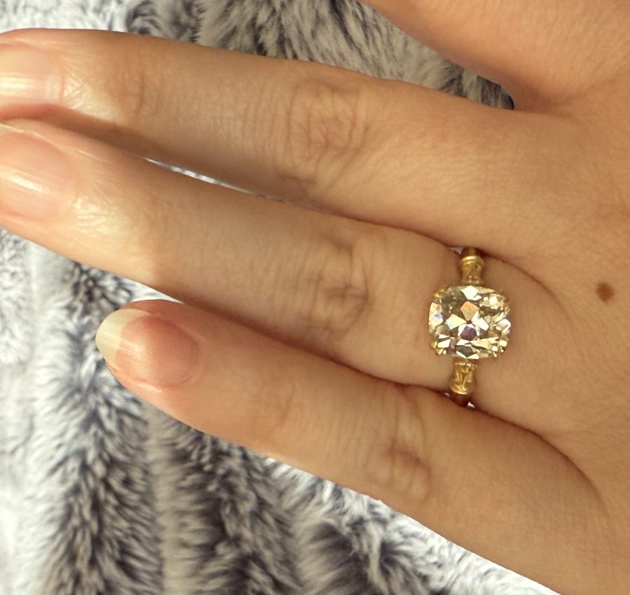 David Klass 2.7 ct I VS1 OMC Ring