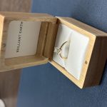 18K Yellow Gold Four-Prong, Super Ideal Cut .99 Carat Ring. ($998)