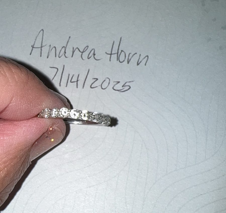 Brand New 1/2 Eternity Moissanite