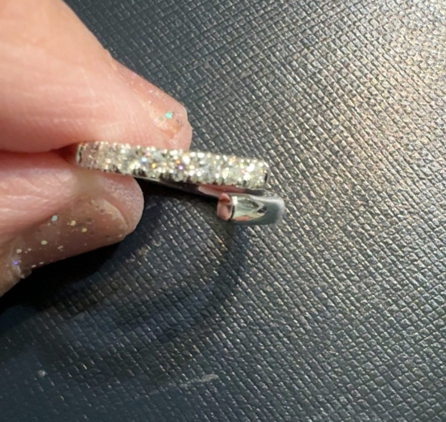 S925 BRAND NEW By-Pass Ring