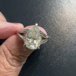 5 ct Pear Moissanite S925