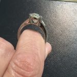 5 ct Pear Moissanite S925