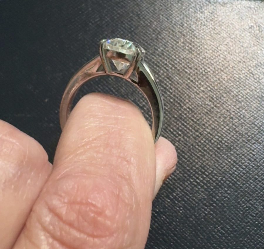 5 ct Pear Moissanite S925
