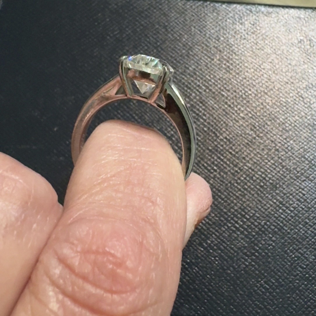 5 ct Pear Moissanite S925