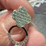 4-way Moissanite earrings
