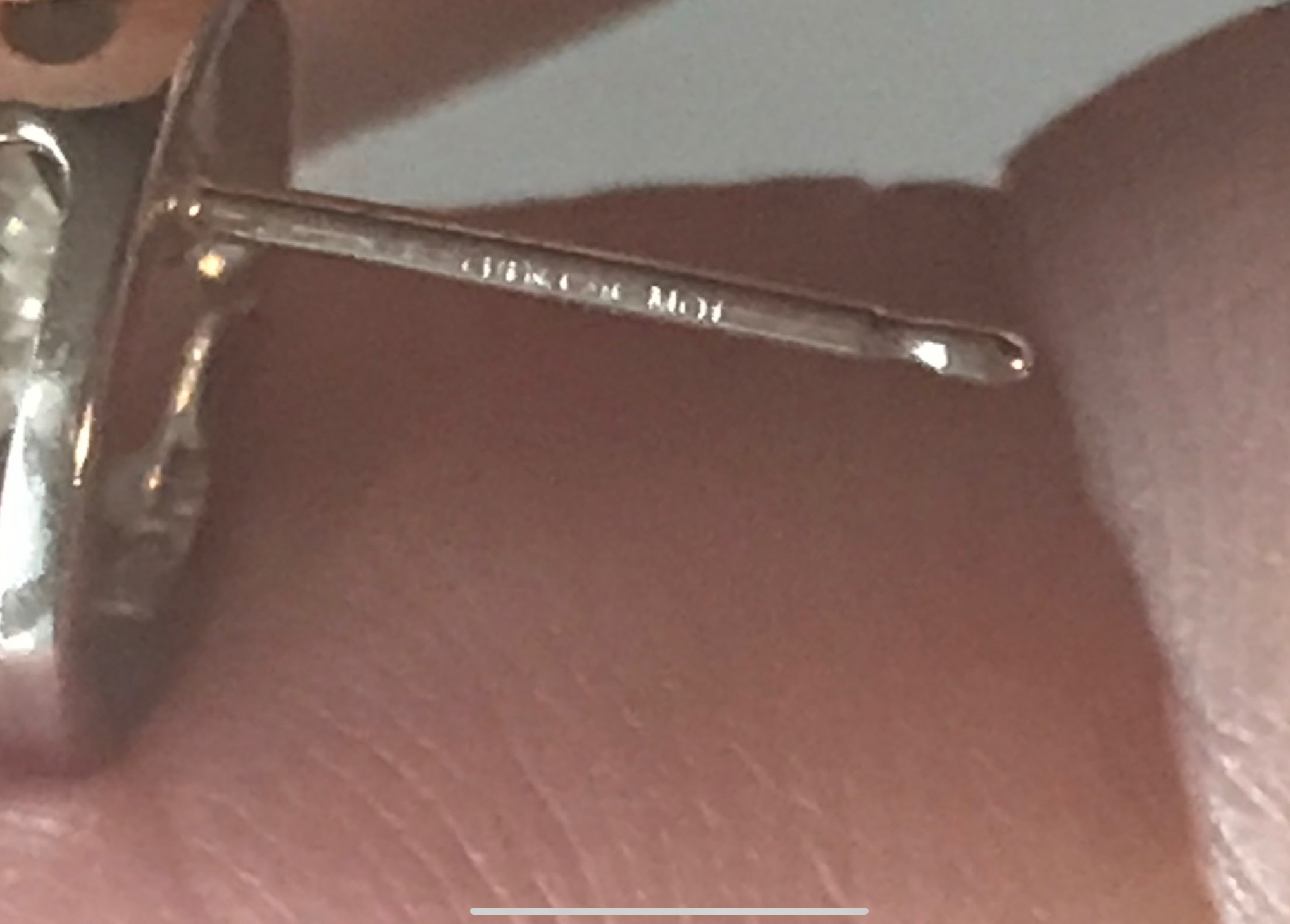 Charles & Colvard Moissanite  Forever Brilliant Bezel Set 3.8ctw 14kt white gold earrings