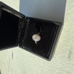 2 ct oval lab diamond engagement ring
