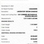 [FS] [USA will ship to usal [loose diamond][VVS2 1.10 radiant/brilliant cut with bowtie] [clairty grade F igi cert] [812.00] obo