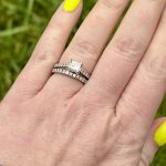 Engagement Ring/Wedding Band Set