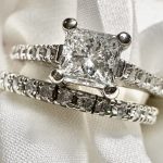 Engagement Ring/Wedding Band Set