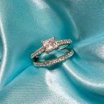 Engagement Ring/Wedding Band Set