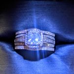 Simon G wedding set
