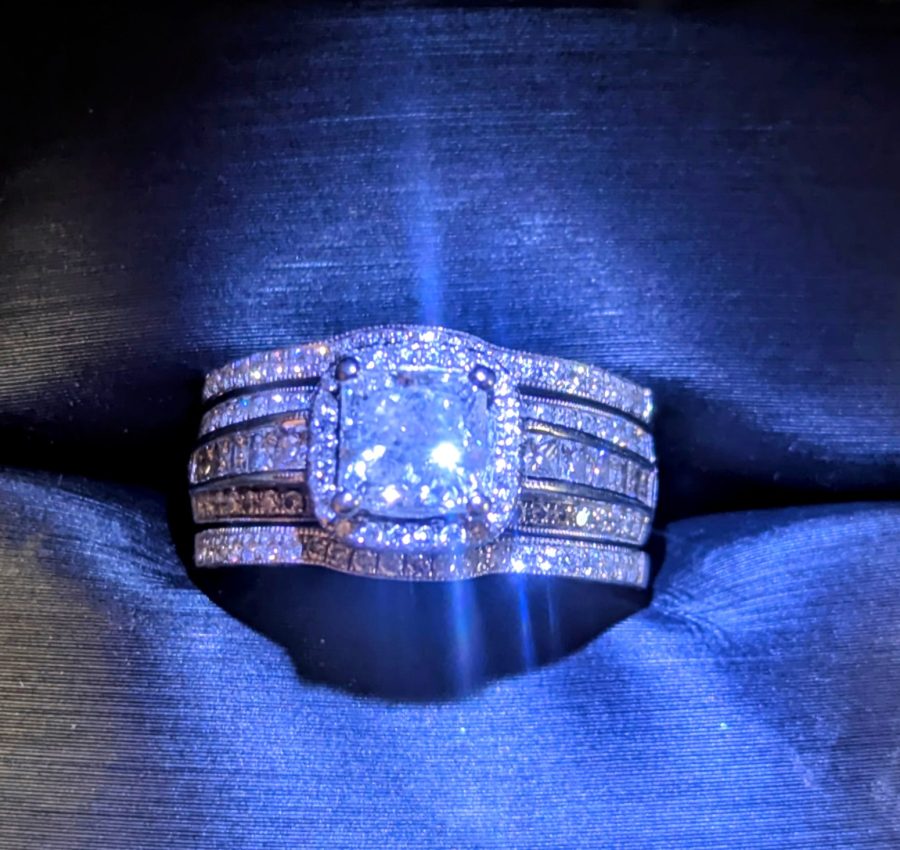 Simon G wedding set