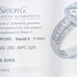 Simon G wedding set