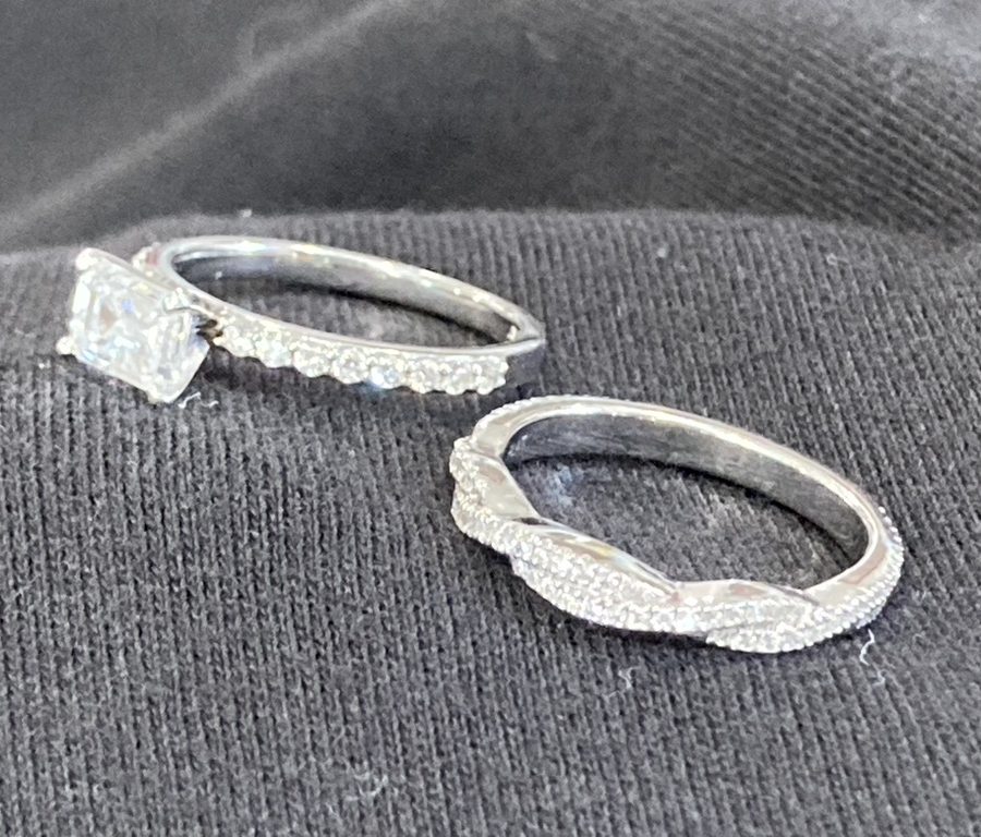 Platinum Engagement and Wedding Rings