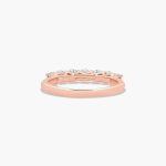 James Allen 0.75ctw 7 stone trellis ring Rose Gold