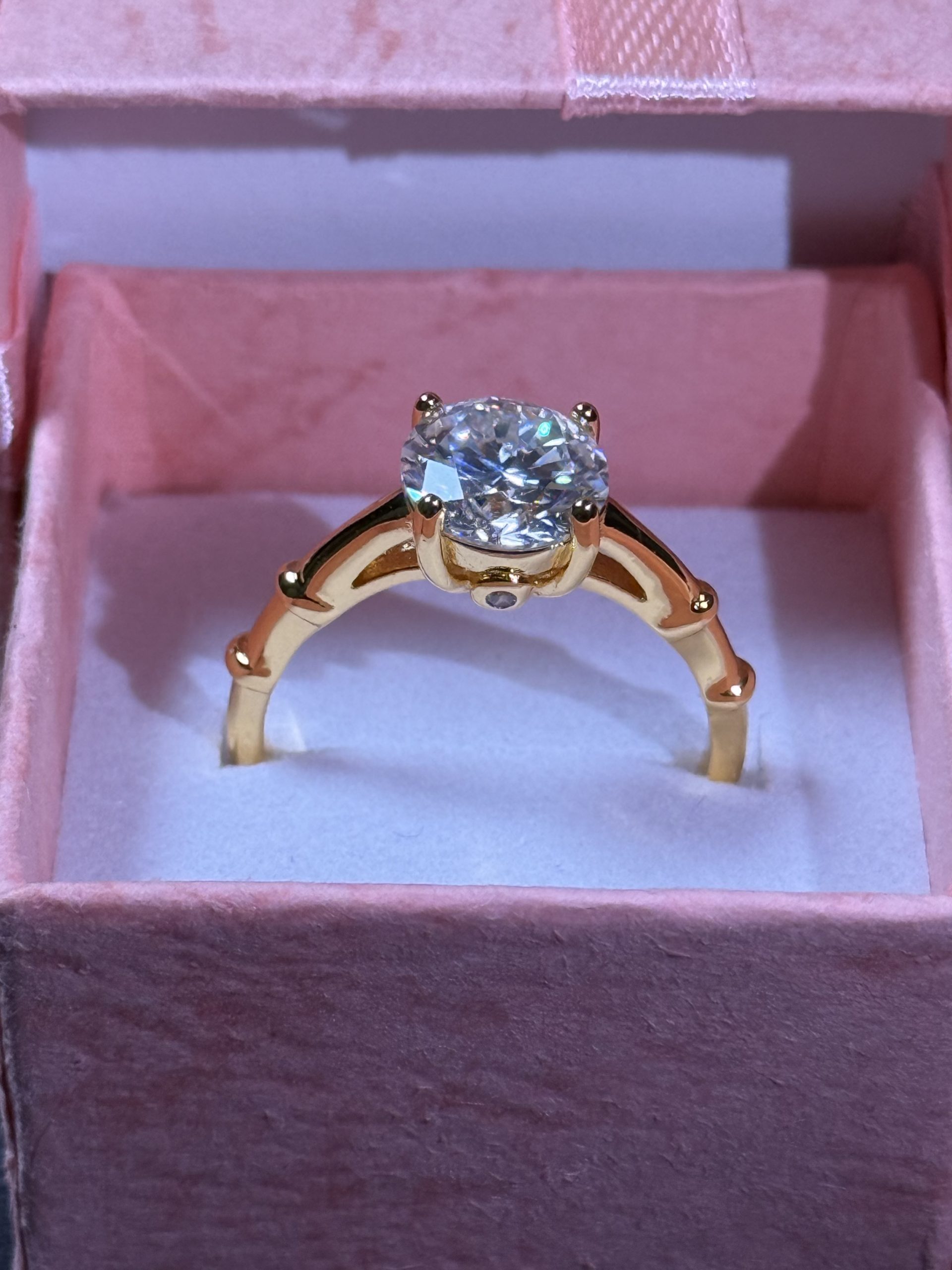 2ct Moissanite Ring