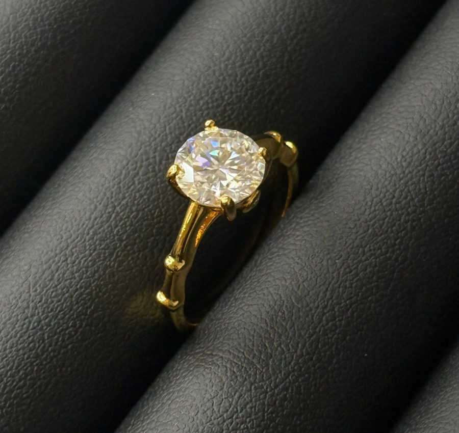 2ct Moissanite Ring