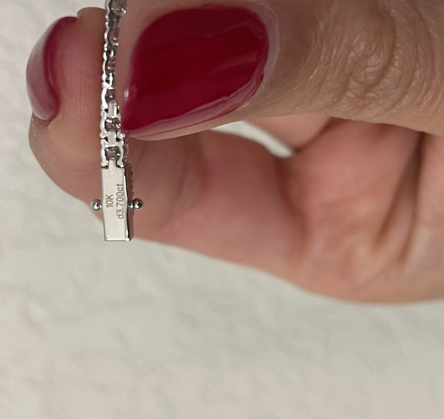 10k WG tennis bracelet