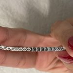 10k WG tennis bracelet