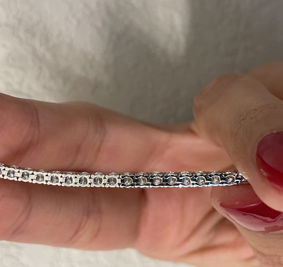 10k WG tennis bracelet