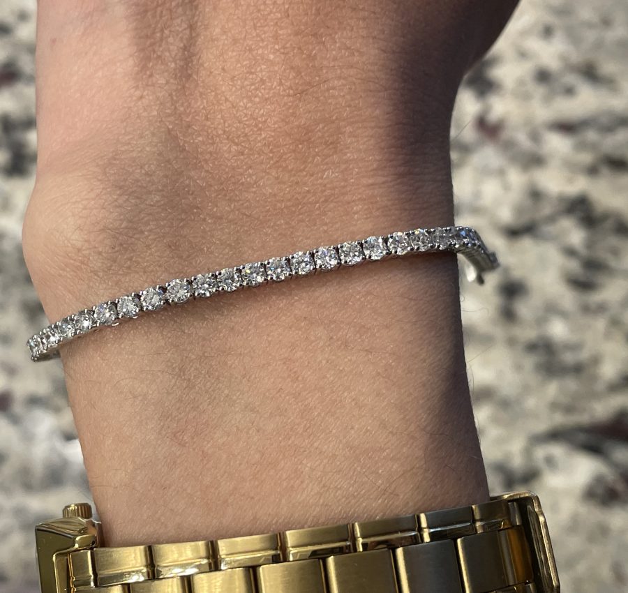 10k WG tennis bracelet