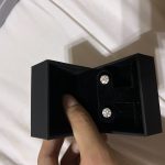 14K White Gold Lab Diamond Stud Earrings – 2.2ctw