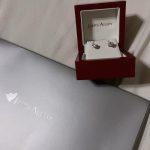 14K White Gold Lab Diamond Stud Earrings