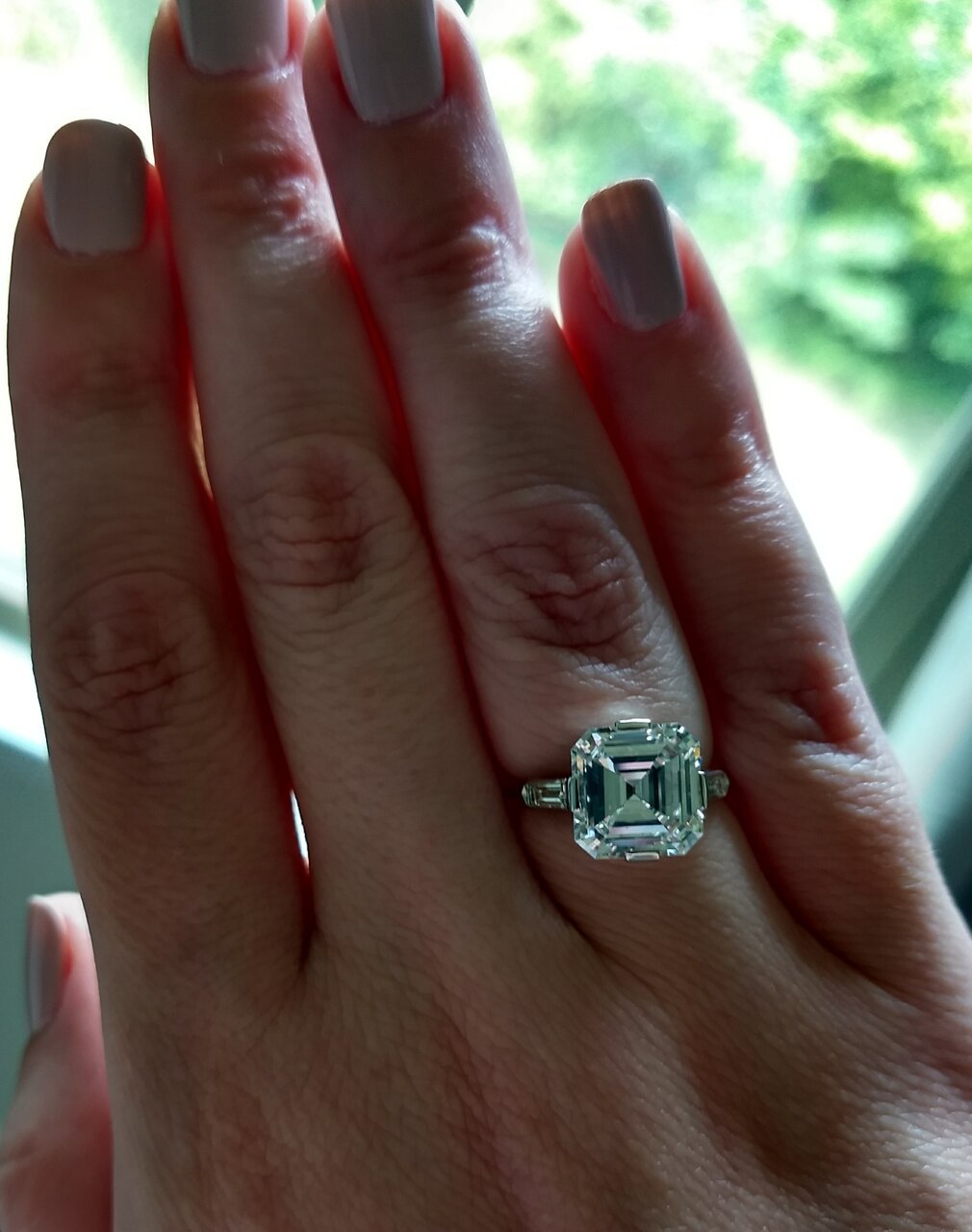 Authentic, Original Art Deco Diamond Ring (natural diamonds)