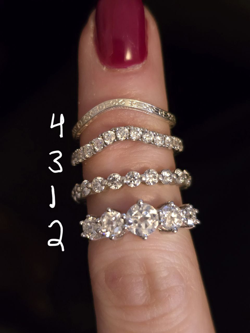 Sterling Silver Band Bundle
