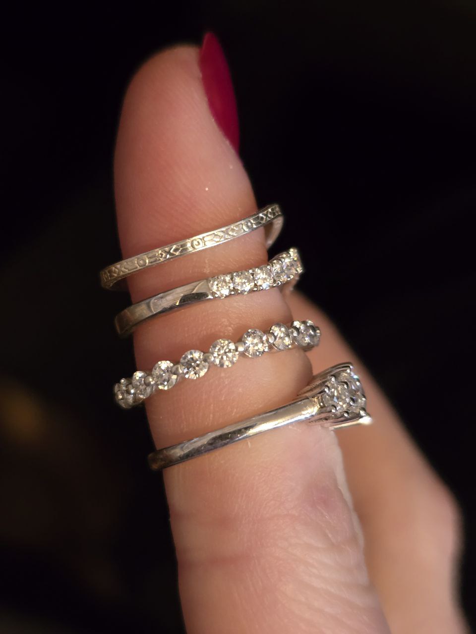 Sterling Silver Band Bundle